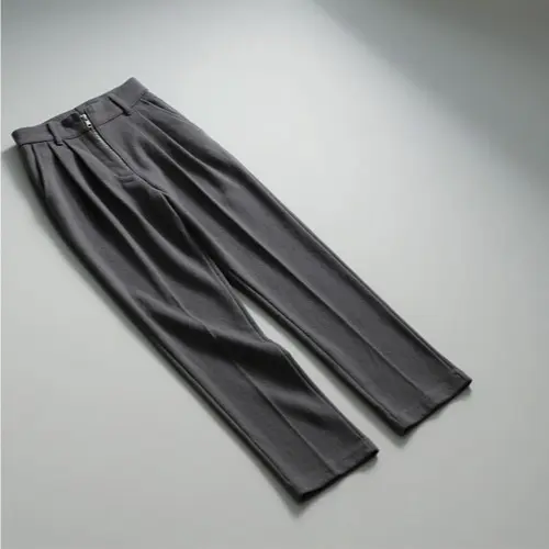 顯瘦直筒休閒褲